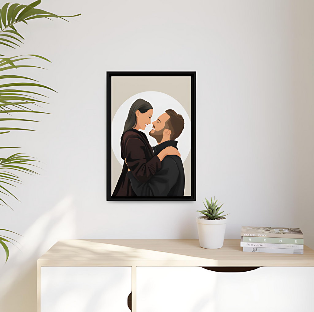 Custom Porträtt – Skapat från Ditt Foto [POSTER]