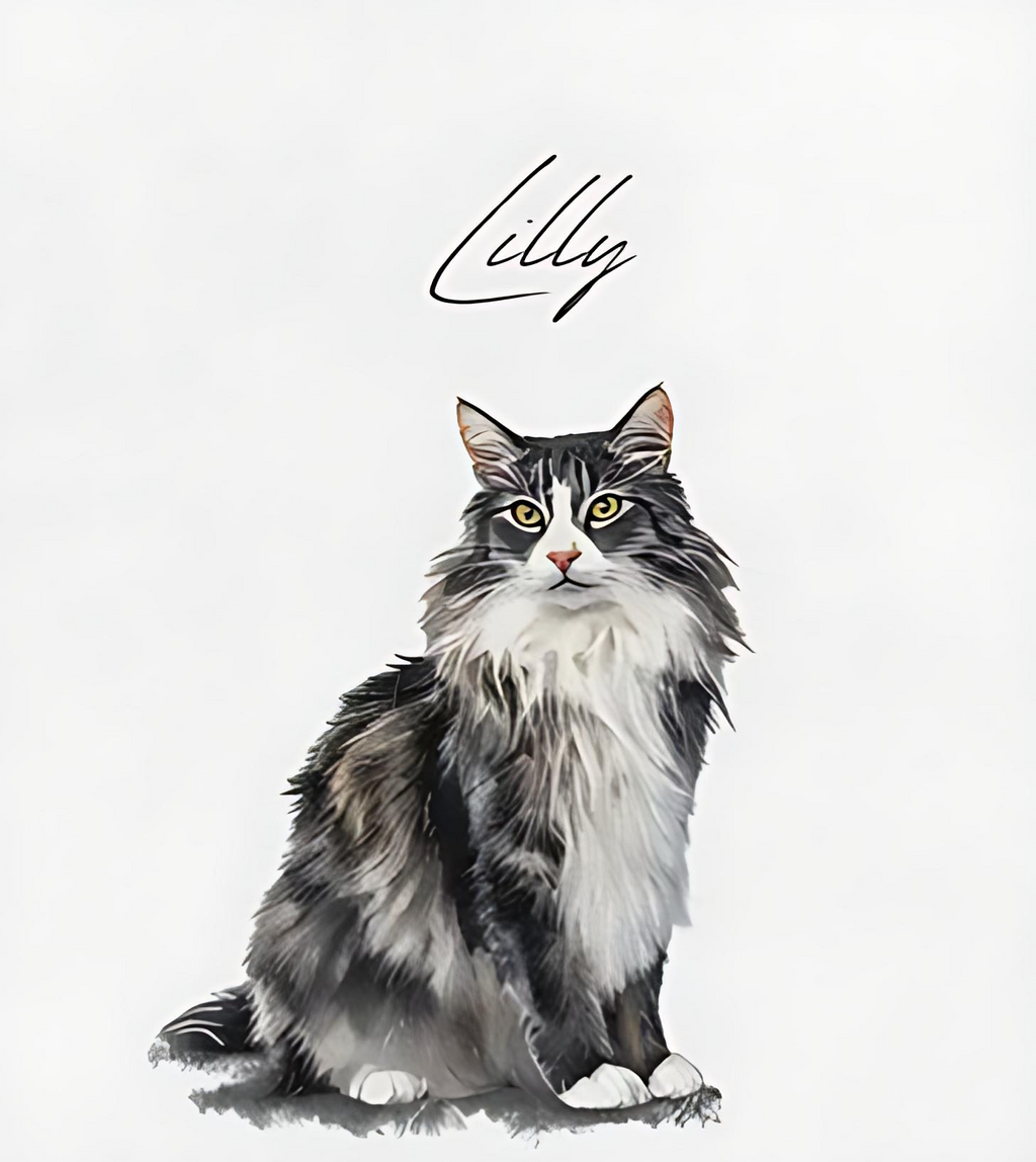 Husdjursporträtt – Skapat från Ditt Foto 🎨🐾