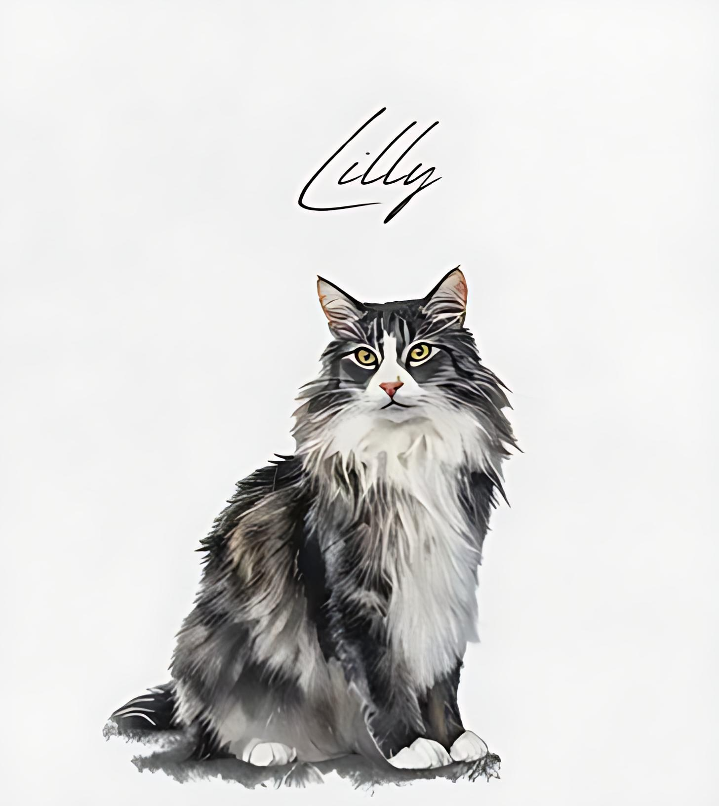 Husdjursporträtt – Skapat från Ditt Foto 🎨🐾