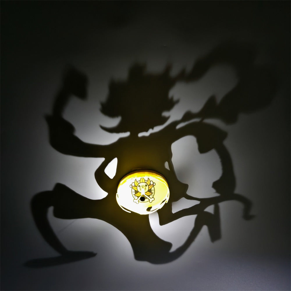 Luffy One Piece Shadow Wall Lamp