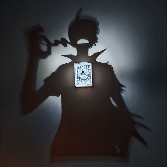 One Piece Sanji Shadow Lamp